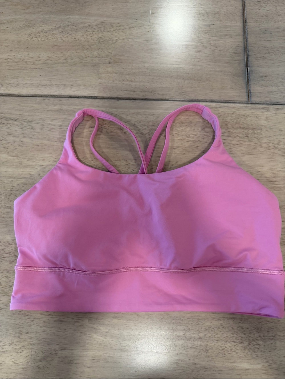 lululemon athletica Pink Double-Strap Sports Bra